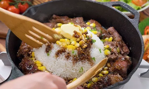 Cách làm cơm bò thơm ngon lạ miệng