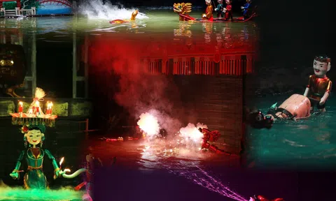 Năm Giáp Thìn: Những chú rồng quyền năng trong múa rối nước