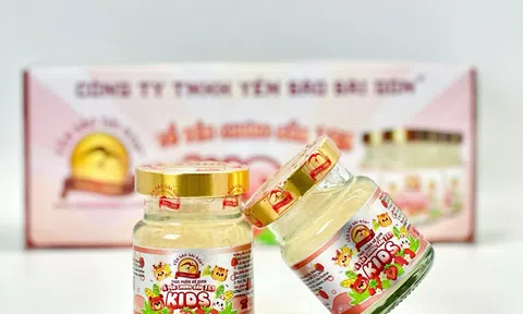 Yến Sào Sài Gòn ra mắt sản phẩm “Tổ Yến Kids vị Dâu‘’ - Dinh dưỡng vàng cho bé yêu của bạn