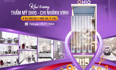 Ưu đãi mừng khai trương Thẩm mỹ OHIO chi nhánh Vinh, Nghệ An