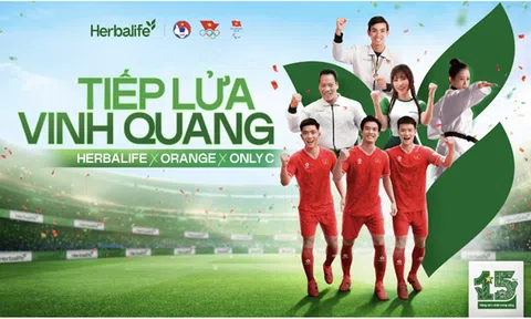 Herbalife tiếp sức cho thể thao Việt Nam với MV "Tiếp lửa vinh quang" đầy cảm hứng