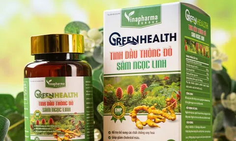 Thực phẩm BVSK Green Health tinh dầu thông đỏ sâm Ngọc Linh quảng cáo gây hiểu nhầm như thuốc chữa bệnh