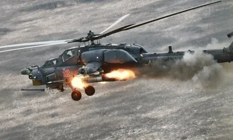 "Thợ săn đêm" Mi-28 của Nga xuất kích, nã hỏa lực xé nát đội hình xe thiết giáp Ukraine