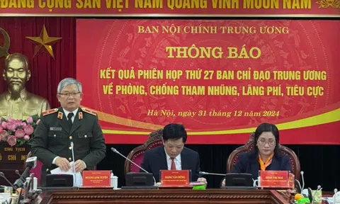 Bộ Công an thông tin một số kết quả phòng chống tham nhũng, lãng phí, tiêu cực năm 2024