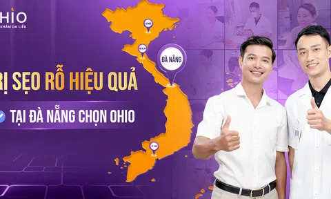 Trị sẹo rỗ hiệu quả tại Đà Nẵng: Phòng khám da liễu OHIO - địa chỉ uy tín được Sở Y tế cấp phép