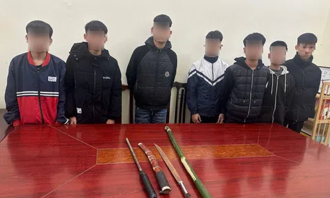 Ngăn chặn nhóm thanh thiếu niên vác hung khí "trả đũa" sau va chạm tại hội chợ Xuân