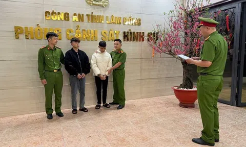 Cướp tiệm vàng đêm giao thừa, 2 thanh niên 18 tuổi sa lưới sau 17 giờ