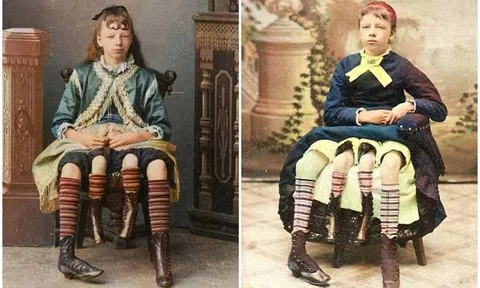 Sự thật kinh ngạc về cô gái 4 chân, 2 “vùng kín” khiến y học thế giới kinh ngạc