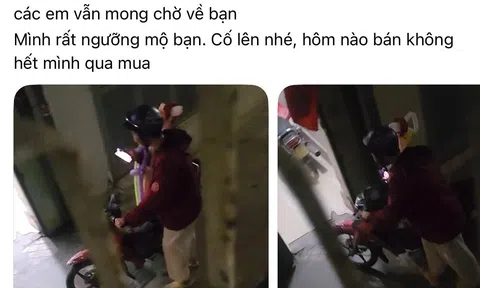 Câu chuyện xúc động phía sau khoảnh khắc nam sinh bán bóng bay viral trên mạng