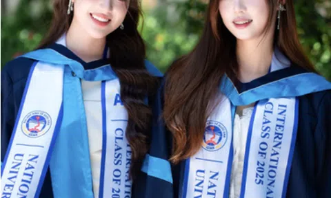 Nhan sắc một 9, một 10 của chị gái sinh đôi hoa hậu Miss World Vietnam 2025 Phan Phương Oanh