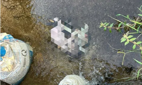 Hiện trường xót xa nơi phát hiện thi thể trẻ sơ sinh tại mương nước ở TP.HCM