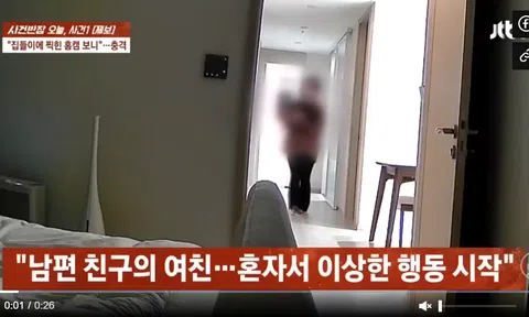 Bàng hoàng với clip chồng ngoại tình ngay trong nhà lúc vợ ở trung tâm sau sinh