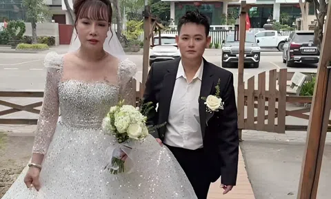 "Cô dâu Thu Sao" mặc váy cưới, chuẩn bị lên xe hoa với tình mới?