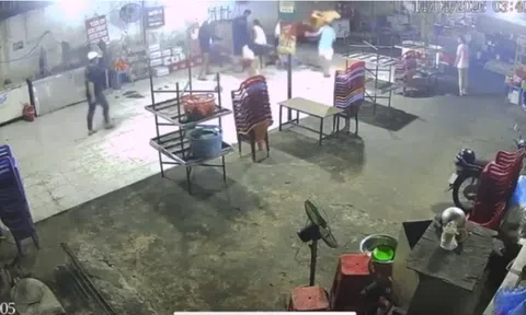 Nam thanh niên bị nhóm người lạ xông vào quán ăn đánh đến nhập viện