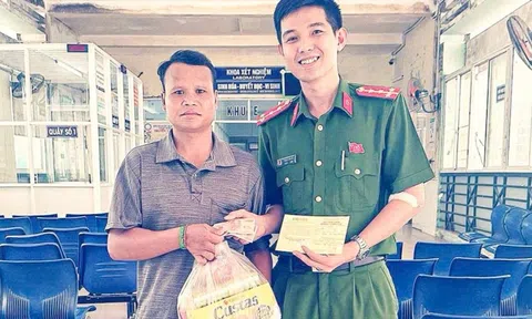 Bé 8 tuổi vượt cửa tử nhờ giọt máu nghĩa tình của đại úy công an