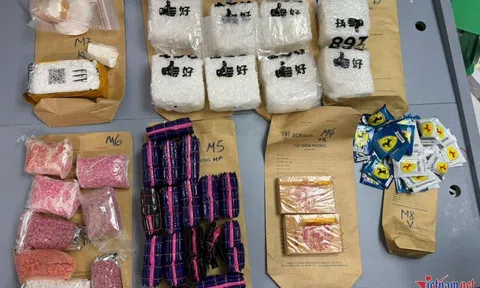 Đột kích khu đô thị, thu giữ lượng lớn ma túy và súng bắn điện, bắt 2 "trùm" đưa ma túy từ Lào về Việt Nam