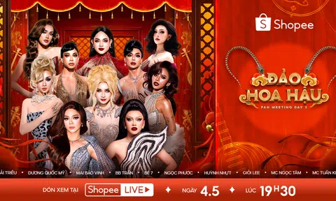 Đảo Hoa Hậu và loạt show khuấy động không khí dịp sale tháng 5 trên Shopee