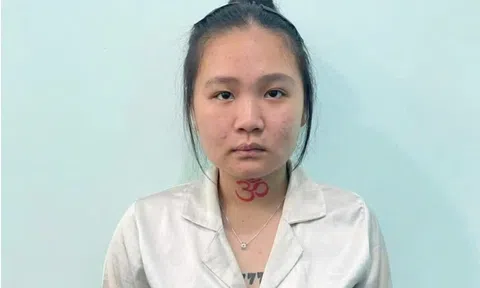 Lê Ngọc Tường Vy SN 2008 ra đầu thú