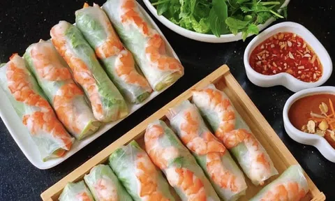 Cuối tuần đổi vị với loạt 3 món cuốn thanh mát, dễ làm, ăn hoài không chán