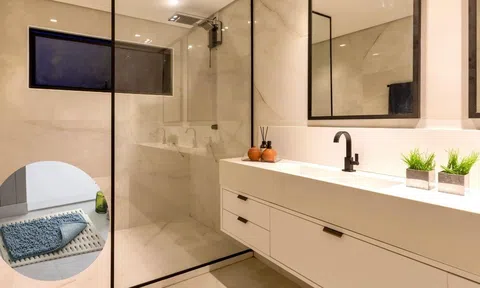 Phòng tắm trơn trượt, dễ té ngã: Áp dụng ngay những mẹo đơn giản này để bảo vệ cả gia đình
