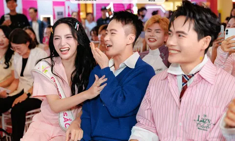Hương Giang và Angela Phương Trinh gây chú ý khi xuất hiện cùng khung hình