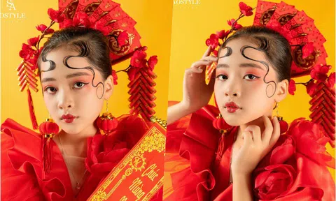 Nguyễn Diệp Anh - Gương mặt mẫu nhí mới nổi cực ấn tượng của làng thời trang Việt