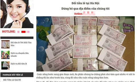 Dịch vụ đổi tiền lẻ cận Tết nở rộ trên chợ online: Giá "chát" nhưng cung vẫn không đủ cầu