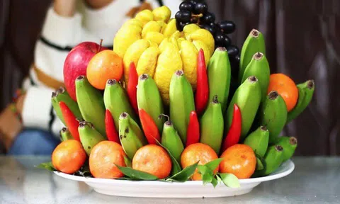 Bày mâm ngũ quả vừa đẹp vừa tụ lộc tài Tết Tân Sửu 2021