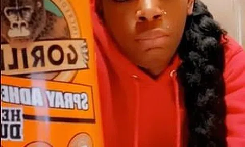 Dùng "keo con voi" thay keo xịt tóc, cô gái nhận cái kết "đắng lòng"