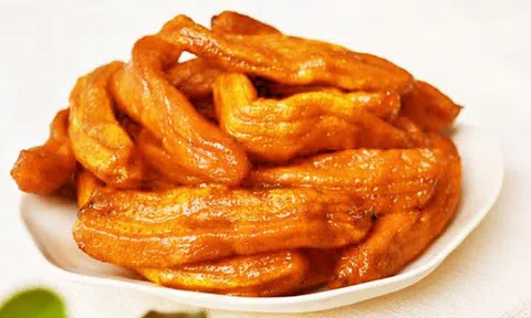 Chế biến chuối sấy dẻo chỉ bằng nồi chiên không đầu