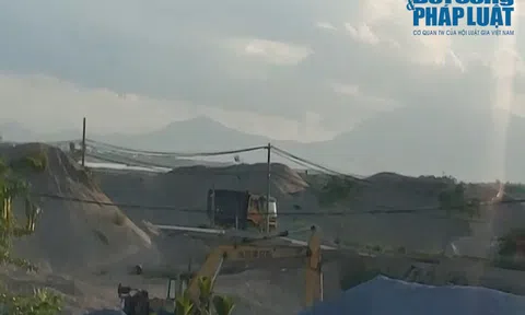 Chảy máu tài nguyên tại Vĩnh Phúc - Kỳ 2 “Bến bãi trái phép tàn phá cơ sở hạ tầng, gây ô nhiễm môi trường”