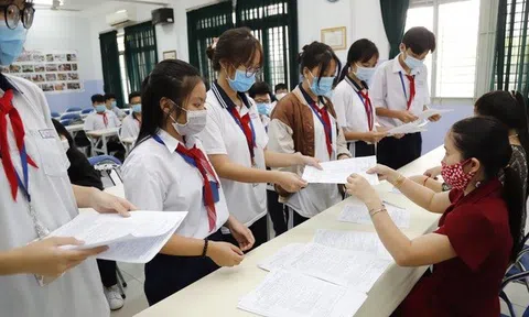 TP.HCM công bố điểm xét tuyển vào lớp 10