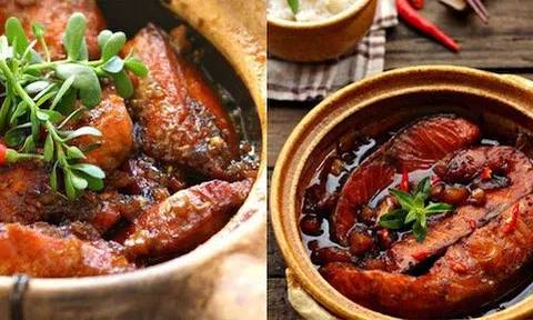 Cách làm cá hồi kho tộ chuẩn vị, ngon như nhà hàng