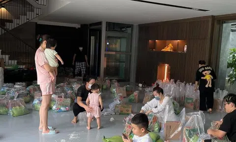 Biệt thự ánh sáng của Cường Đô La thành kho cứu trợ