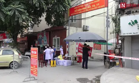Hà Nội: Phong tỏa khu dân cư 2000 người