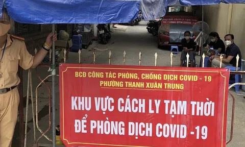 Sáng 1/9, Hà Nội thêm 30 ca dương tính với SARS-CoV-2, khu vực Thanh Xuân Trung vẫn phức tạp