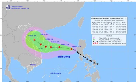 Cơn bão số 5- bão Conson đang quần thảo biển Đông mạnh cỡ nào?