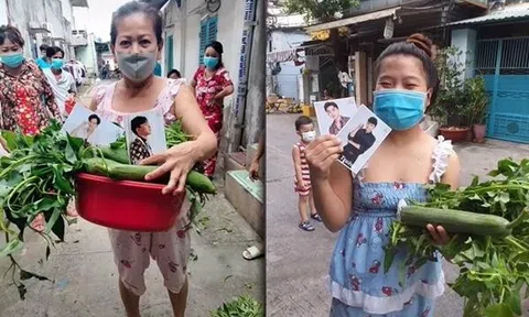 Tranh cãi hình ảnh trong đoàn ca sĩ Đan Trường làm từ thiện