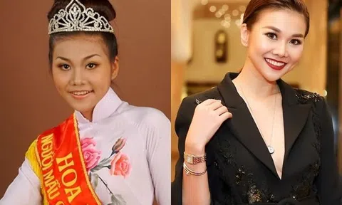 Nhan sắc thời thi hoa hậu của dàn diễn viên Việt