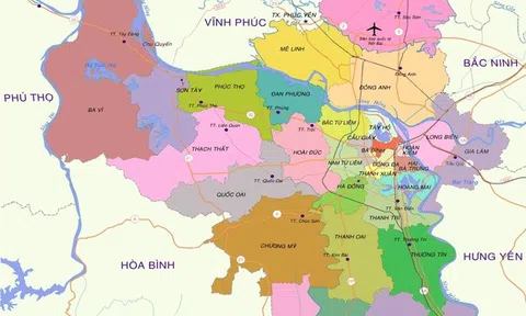 Hà Nội nghiên cứu đưa 3 huyện Đông Anh, Sóc Sơn và Mê Linh lên thành phố