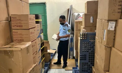 Gần 10.000 khẩu trang giả nhãn hiệu trong khuôn viên Hội Chữ thập đỏ