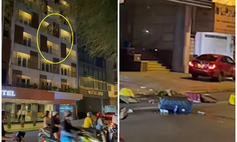 Người phụ nữ ném đồ đạc từ khách sạn xuống đường: Gặp vấn đề về tâm lý