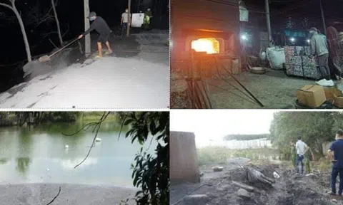 Đồng Nai: Bắt quả tang một công ty xả chất thải nguy hại ra môi trường