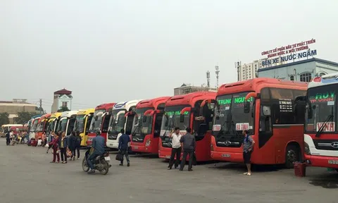 Hà Nội tìm người trên xe khách Hoàng Long từ TP.HCM về bến xe Nước Ngầm