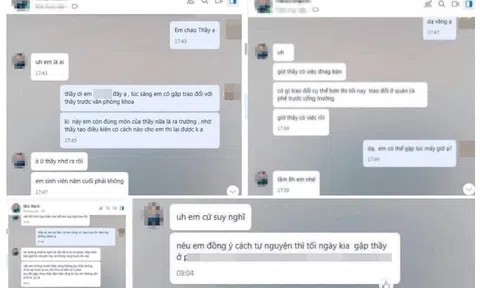 Vụ nữ sinh tố bị gạ tới khách sạn để "qua môn": Nam giảng viên giải trình gì?