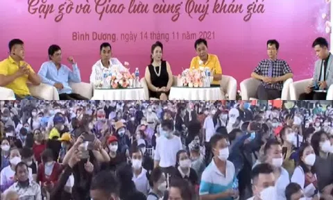 Bà Phương Hằng livestream tại Đại Nam để gần 1.000 tụ tập, khách mời xúc phạm báo chí