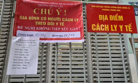 4 quận huyện nào của Hà Nội không được cách ly y tế F1 tại nhà?