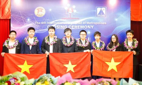 Học sinh Hà Nội xuất sắc giành 7 huy chương tại IOM năm 2021