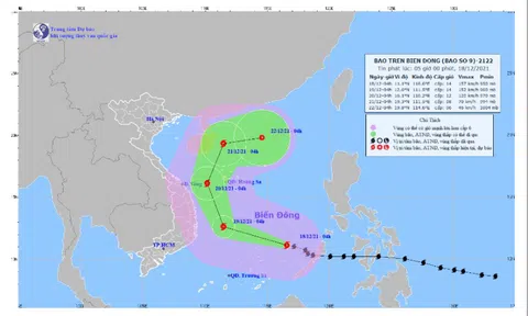 Bão số 9 nhanh, diễn biến bất thường, gió giật cấp 17
