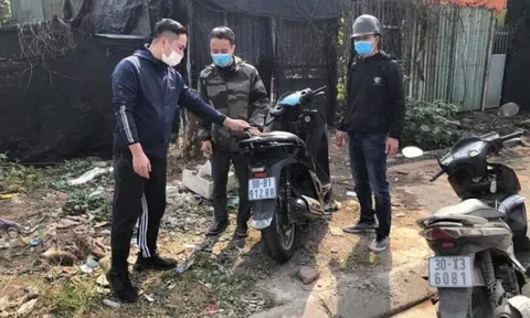 Bắt hai đối trượng trộm xe SH, liều lĩnh rút dao chém trọng thương công an